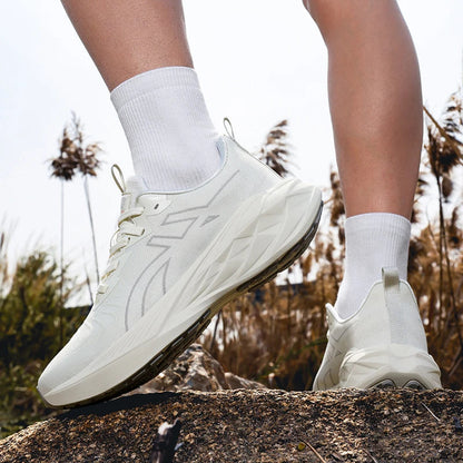 Running Shoes Training Speciality Marathon Men Sports Breathable Lightweight Women's Comfortable Nonskid Leisure Sneakers Good Vibrations