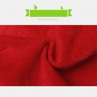 Christmas Tree Skirt 3D Elf Mat XmasTree Skirts Indoor Outdoor Tree Foot Cover Winter Holiday Party Decorations for Home Good Vibrations