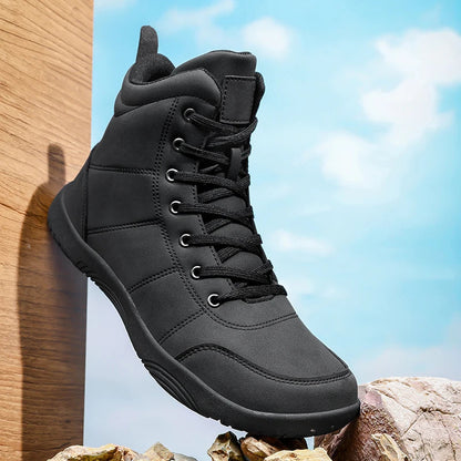 boots men outdoor walking shoes Wide-Toe-Box Barefoot Shoes for Men boots men flats Comfortable casual shoes men mocassin Good Vibrations