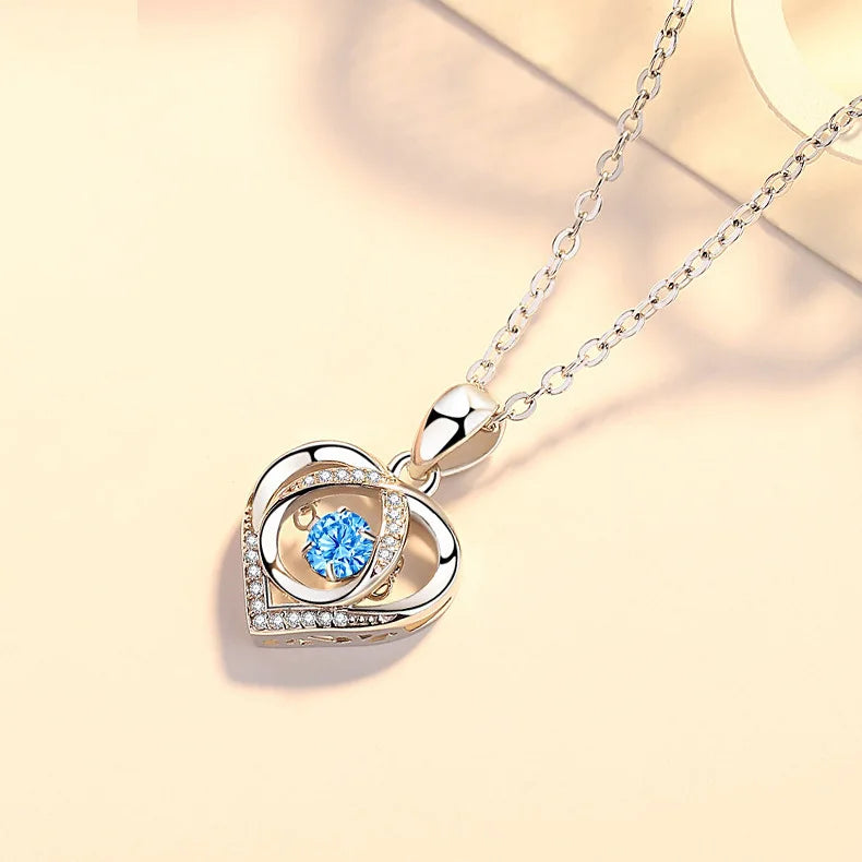 925 Sterling Silver AAA Zircon Necklace Chain High Quality Fashion Jewelry For Women Men Wedding Birthday Party Gift Good Vibrations