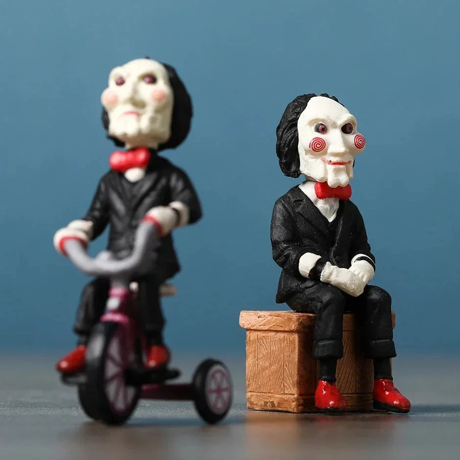 Horror Movie Saw Billy Mini Model Figurals Brinquedos Figure Good Vibrations