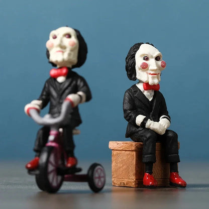 Horror Movie Saw Billy Mini Model Figurals Brinquedos Figure Good Vibrations