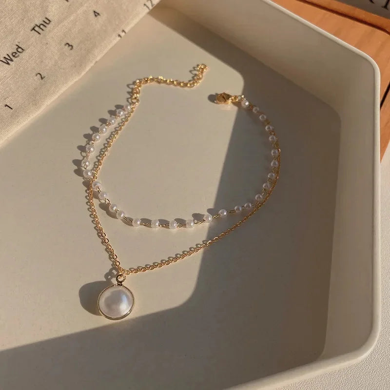 Big Heart Charm Hallowout Star Fire Ball Bracelet For Women Imitation Pearl Cute Charm Lock Closure Ins Women Bracelet Jewelry Good Vibrations