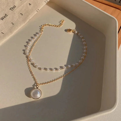 Big Heart Charm Hallowout Star Fire Ball Bracelet For Women Imitation Pearl Cute Charm Lock Closure Ins Women Bracelet Jewelry Good Vibrations