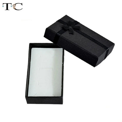 Jewelry Organizer Storage Gift Box Necklace Earrings Ring Box Paper Jewellry Packaging Container Good Vibrations