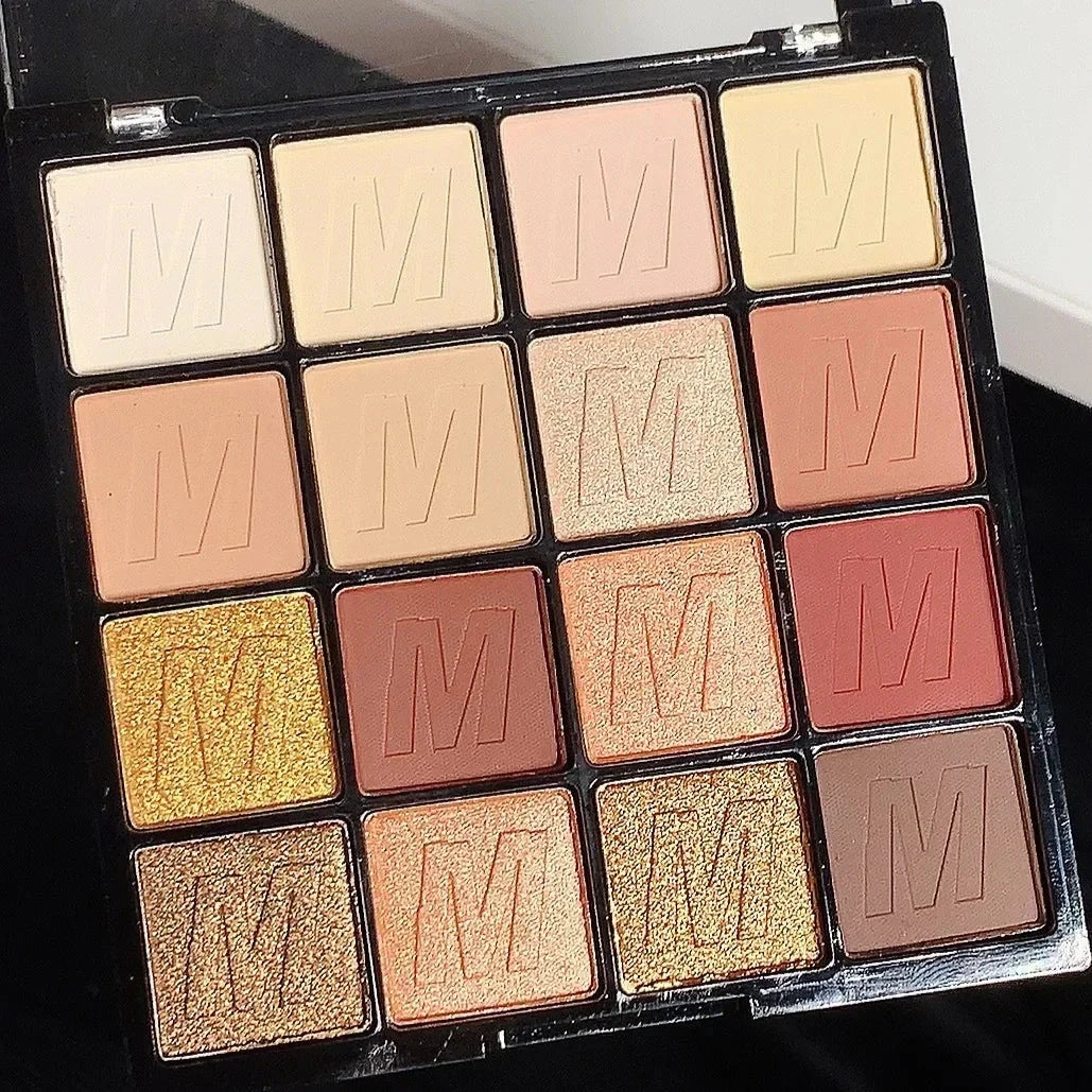 30 Colors Eye Shadow Plate Matte Pearl Eyeshadow Girl Beginner Professional Multicolor Eye Shadow Disc For Daily Makeup Tools Good Vibrations