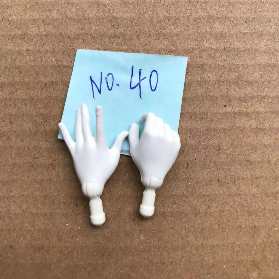 New Original Replacement Doll Hands Monstering High Doll Toy Parts Black Gray Yellow Blue Fishman Doll Hands DIY Toy Accessories Good Vibrations