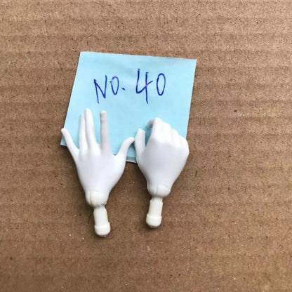 New Original Replacement Doll Hands Monstering High Doll Toy Parts Black Gray Yellow Blue Fishman Doll Hands DIY Toy Accessories Good Vibrations