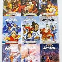Avatar:The Last Airbender Season 1 Nine books + Season 2 Nine books English book American comics Action comedy fantasy story Good Vibrations