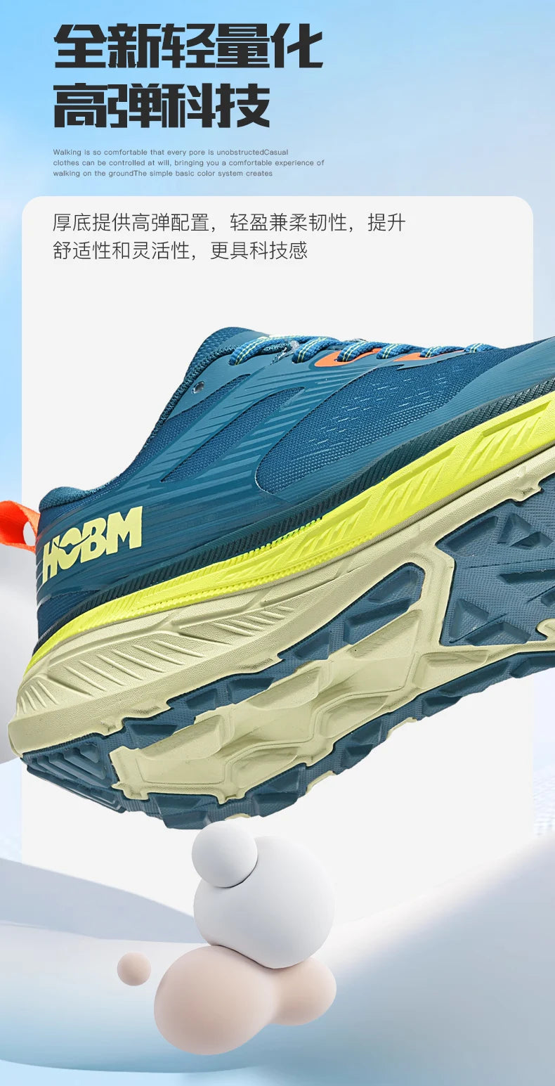 Men's Shoes Sneakers Running Shoes for Men Unisex Women Casual Walking Lace-up Training Lightweight Dark Blue Fashion Lifestyle Good Vibrations