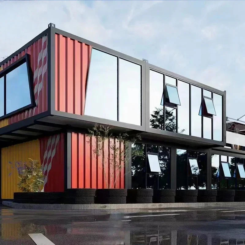 Best Price 20FT Ready Made 3 Bedroom Prefabricated House Prefab Modular Homes Expandable Container House Tiny Houses for Sale Good Vibrations