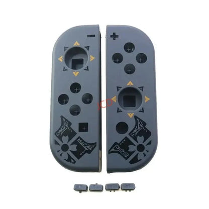 Cartoon pattern Front Back with Middle Frame Shell Housing Case Plastic Cover For Nintend Switch NS NXJoy-Con JoyCon Controller Good Vibrations