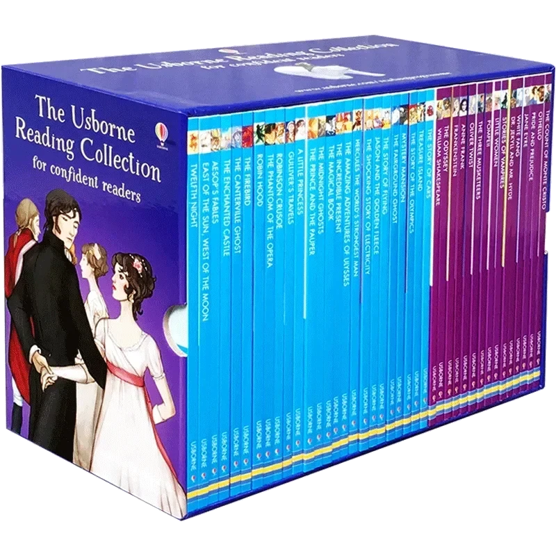 The Usborne 1st 2nd 3rd 4th Reading Collection Library English Picture Book Learning Education Help Children Grow As A Reader Good Vibrations