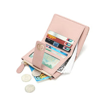 Women's Wallet Zipper&Hasp cute wallet Student Small PU Wallet Coin Purse Fashion Women Card Holder Lovely Money Bag Good Vibrations