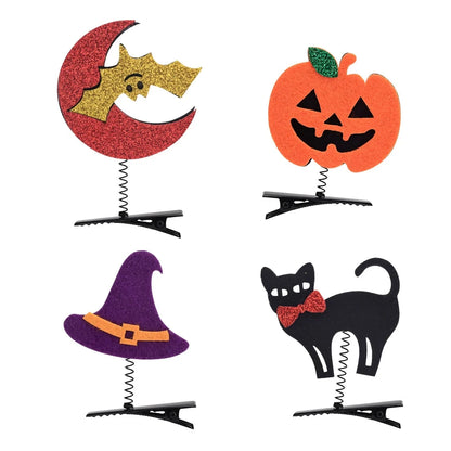 Halloween Styling Hair Accessories Skeleton Claw Hair Clip For Women Girls Accessories Skull Horror Zombie Punk Rock Hairpins Good Vibrations