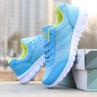 Women's tennis Ladies Daily Women's Shoes Casual Sports Korean Fashion Breathable Flat Bottom Running Light Travel Sneakers Good Vibrations