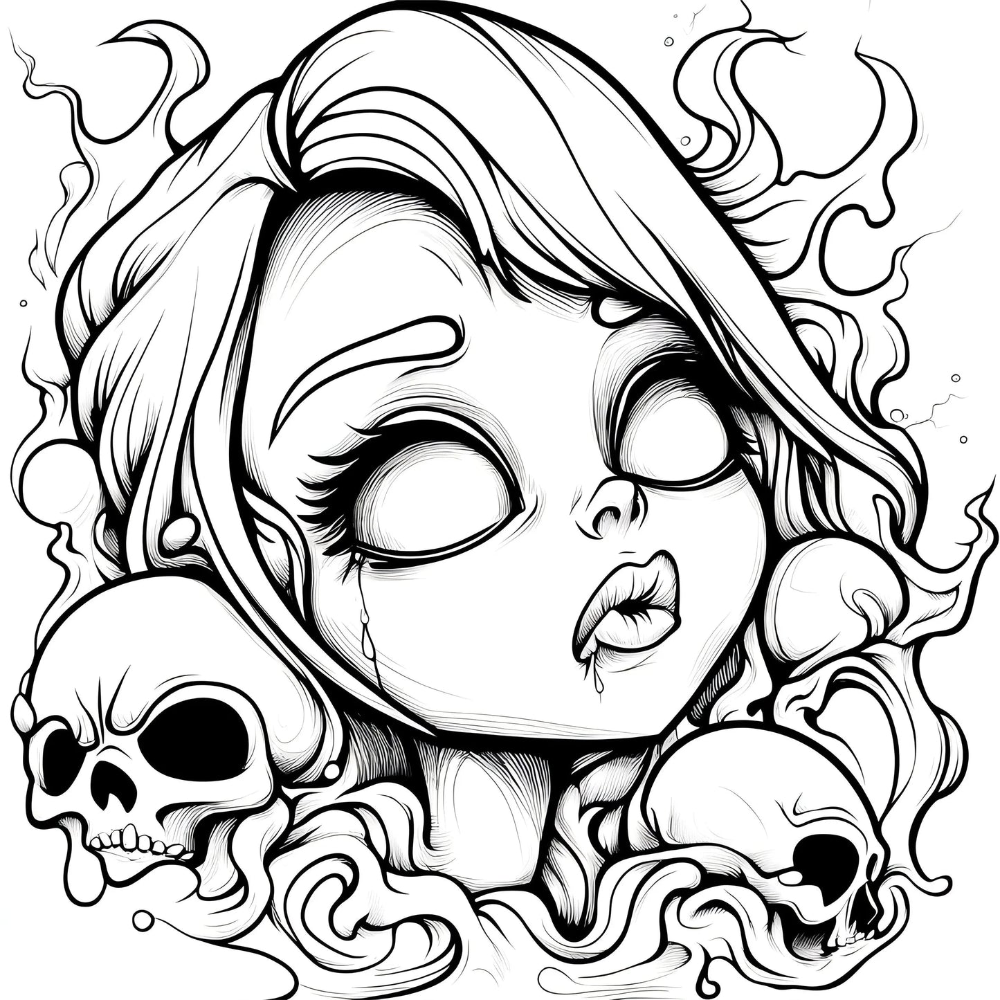 Joint Graffiti Colouring Book Adult Picture Book Good Vibrations