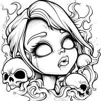 Joint Graffiti Coloring Book Adult Picture Book Good Vibrations