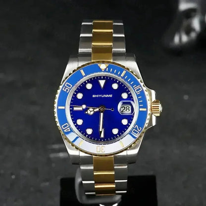 WATCH1 Store  Men's 904L Automatic Mechanical Watch Stainless Steel Bracelet Ceramic Waterproof Sapphire Glass Good Vibrations