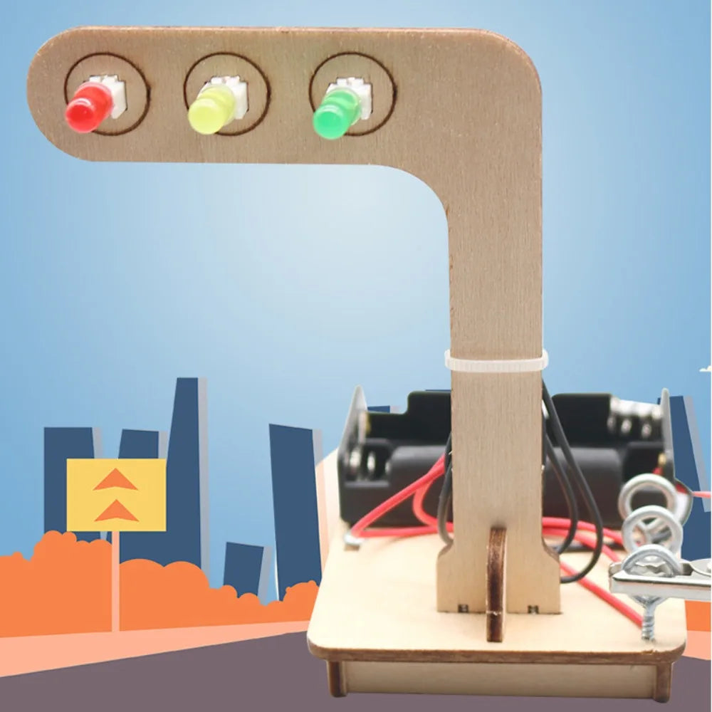 Toys for children robot science Creative Inventions Motor Ability Of Children Active Thinking DIY Electronic Kit Technology Toys Good Vibrations