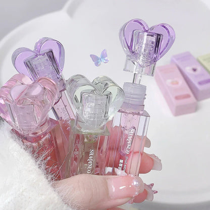 Plumping Jelly Lip Gloss Lasting Moisturizing Transparent Lip Oil Water Light Mirror Peach Lipstick Women Lips Makeup Cosmetics Good Vibrations