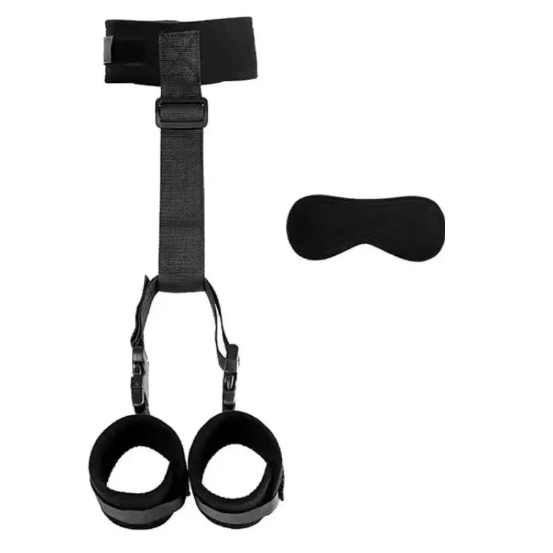 Handcuff Blindfold Sex Toy Set BDSM Bondage Sextoy for Adults