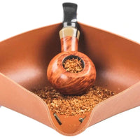 Leather Herb Tobacco Rolling Tray Foldable Cigarette Tobacco Rolling Tray Tobacco Roller Grinder Tray Herb Tobacco Storage Tray GOOD Vibrations Adult Super Store
