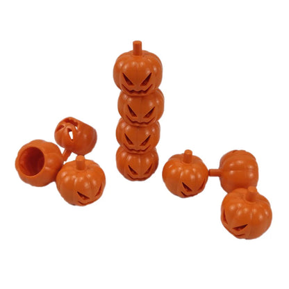Halloween Parts Spider Web Pumpkin Snake Horror MOC Bricks Building Blocks Toys for Children Christmas Gifts Good Vibrations