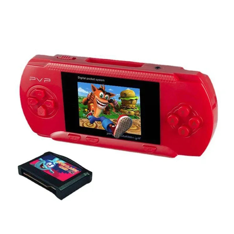 Handheld Game Console Built-in 900,000 Retro Games - 2.4 Inch Portable Video Game Player, AV Output, Electronic Gaming System Good Vibrations