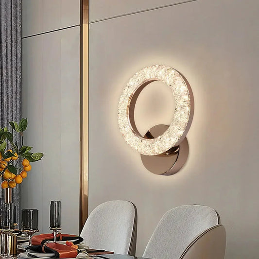 Bedside lamp bedroom decoration new master living  staircase modern simple background aisle wall light Good Vibrations