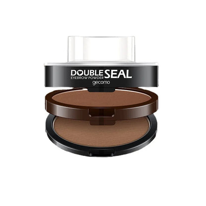 Dual Layer Dual Color Stamp Brow Powder Quick Makeup Brow Stamps Waterproof Powder Palette for Eyebrows Eye Brow Tint Makeup Good Vibrations