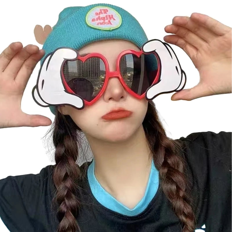 Party Sunglasses Funny Sunglasses Creative Eyeglasses Fancy Dress Props Summer Party Sunglasses Novelty Eyeglasses Good Vibrations