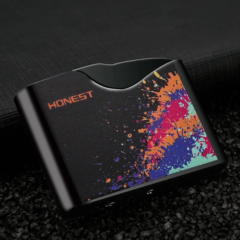 2024 Honest Metal Jet Torch Turbo Lighter  Windproof Red Flame Gas Butane Lighter Cigar Cigarette Lighter Smoking Accessories Good Vibrations Adult Super Store