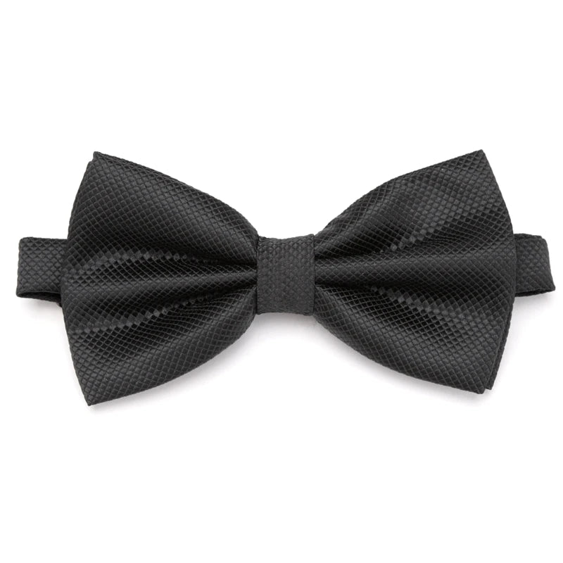 Men Bowties Solid Color Butterfly Wedding Necktie for Boys Girls Candy Bowknot Accessories Plaids Multicolor Adjust Neck Bow Tie Good Vibrations
