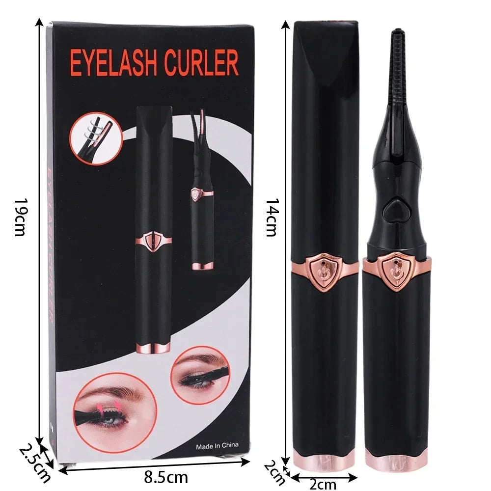 Naturally Curled Electric Eyelash Intelligent Temperature Control Styling Make Up Eyelashes Curl Lasting Lash Curler Tool Good Vibrations