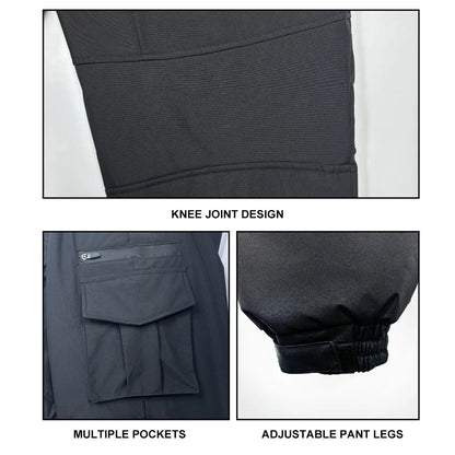 18 Heated Pants Men Women USB Electric Heating Trousers Thickened Warming Heating Leggings Camping Thermal Heated Clothes Good Vibrations