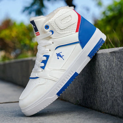 Men's casual sports outdoor hiking trendy fashion street comfortable Youth basketball sneakers Winter Good Vibrations