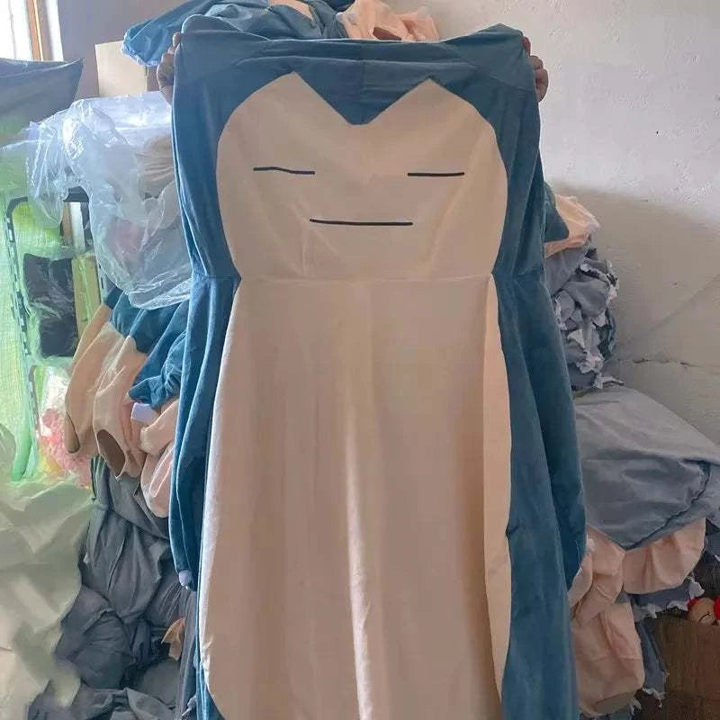 200/150cm Aoger Giant Snorlax Plush Toys Kawaii Soft Snorlax Leather Shell Plushie NO Filling Pillow Gifts For Children Pokemon Good Vibrations Adult Super Store