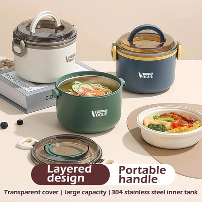 Food Thermal Jar Insulated Soup Thermos Bottles Stainless Steel Lunch Box Drinking Cup Bento Lunch Box Women Hot Food Container Good Vibrations