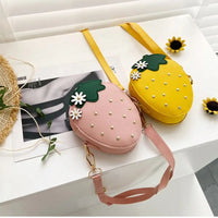 Mini Purse Cute Strawberry Purse Toddler Kids Wallet Shoulder Bag Crossbody Bags for Little Girls Good Vibrations
