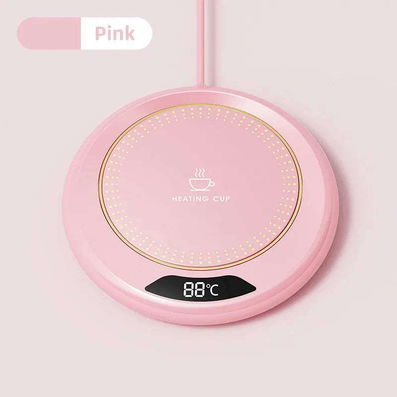 1PC Thermostatic Heating Coaster USB Home Heating Coaster 3-speed Adjustment Heating 55 Degrees Constant Temperature Good Vibrations Adult Super Store