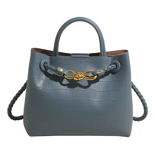 2025 Spring Designer-Inspired Small Square Bag Minimalist Luxury Leather Shoulder Crossbody Purse for Women Good Vibrations