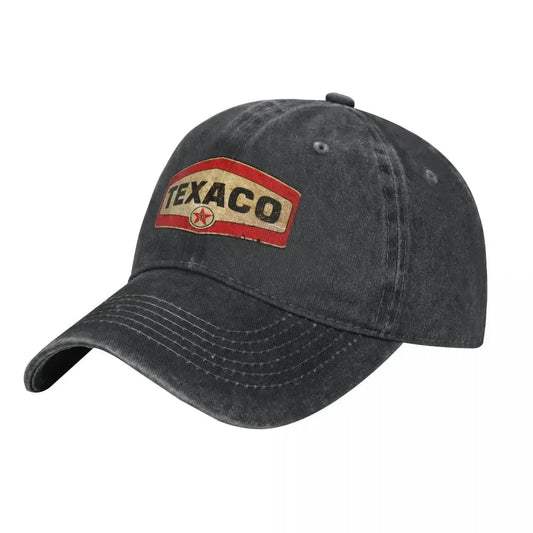 Pétrole et gaz Texaco T-shirt classique Cowboy Hat Cap western Hat Women's Hats For The Sun Men's Good Vibrations