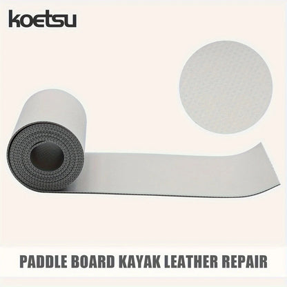 KOETSU Double-Sided PVC Middle Net 0.7mm 2" x 3.94" Kayak Repair Patch, Paddle Board Dinghy and Inflatable Boat Repair Patch