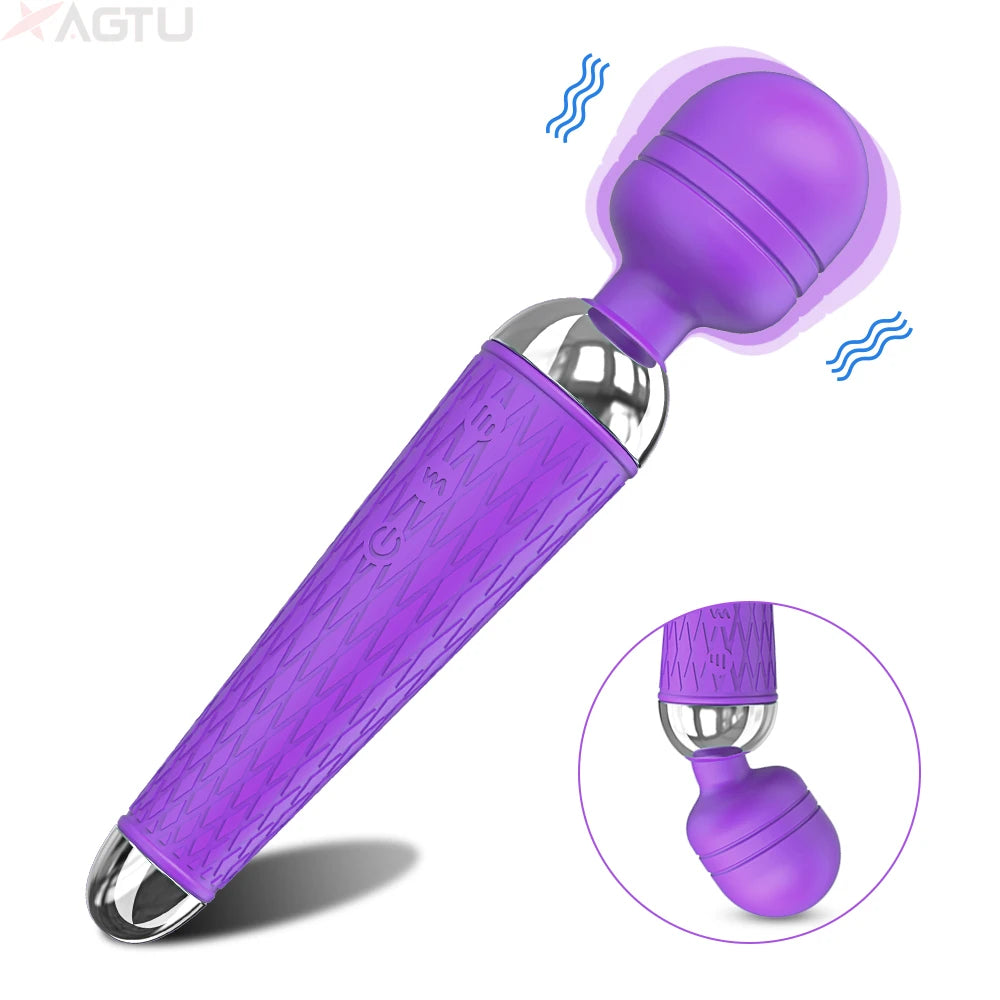 Adult Erotica Products Vibrator AV Magic Wand Female G-spot Massager Vagina Vibrator Masturbation Tools for Women Couple Sex Toy Good Vibrations