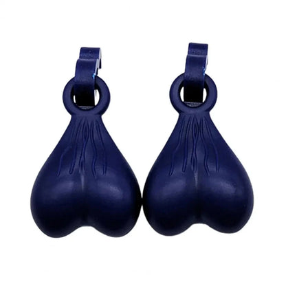 2Pcs Resin Croc Balls Shoe Charm Hanging Pendant Outdoor Sandals Novelty Testis Funny Sandal Shoes Ball Ornaments Shoe Buckle Good Vibrations