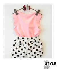2-5Years Baby Girls Clothing Set Summer Short Sleeve T-shirt with Short Pants Cotton Set for Little Girls  Kids Clothes Girls Good Vibrations