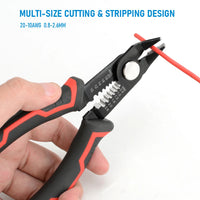 Wire Stripper Pliers Automatic Stripping Cutter Cable Wire Crimping Electrician Repair Tools Wire Stripper Tool hand tools Good Vibrations