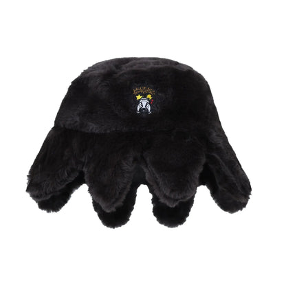 2025 New European and American Trendy Fishing Hat Retro Autumn and Winter Warm Rabbit Fur Octopus Hat Casual Hat Good Vibrations