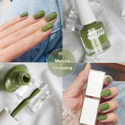 New Nail Polish Quick Dry No-bake Lasting Water-based Tearable Manicure Not Easy To Fade Semi-permanent Varnish Nail Art Good Vibrations
